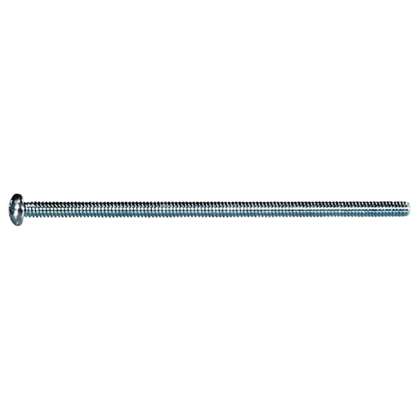 Midwest Fastener #6-32 x 3-1/2 in Phillips Pan Machine Screw, Zinc Plated Steel, 50 PK 54728 - main